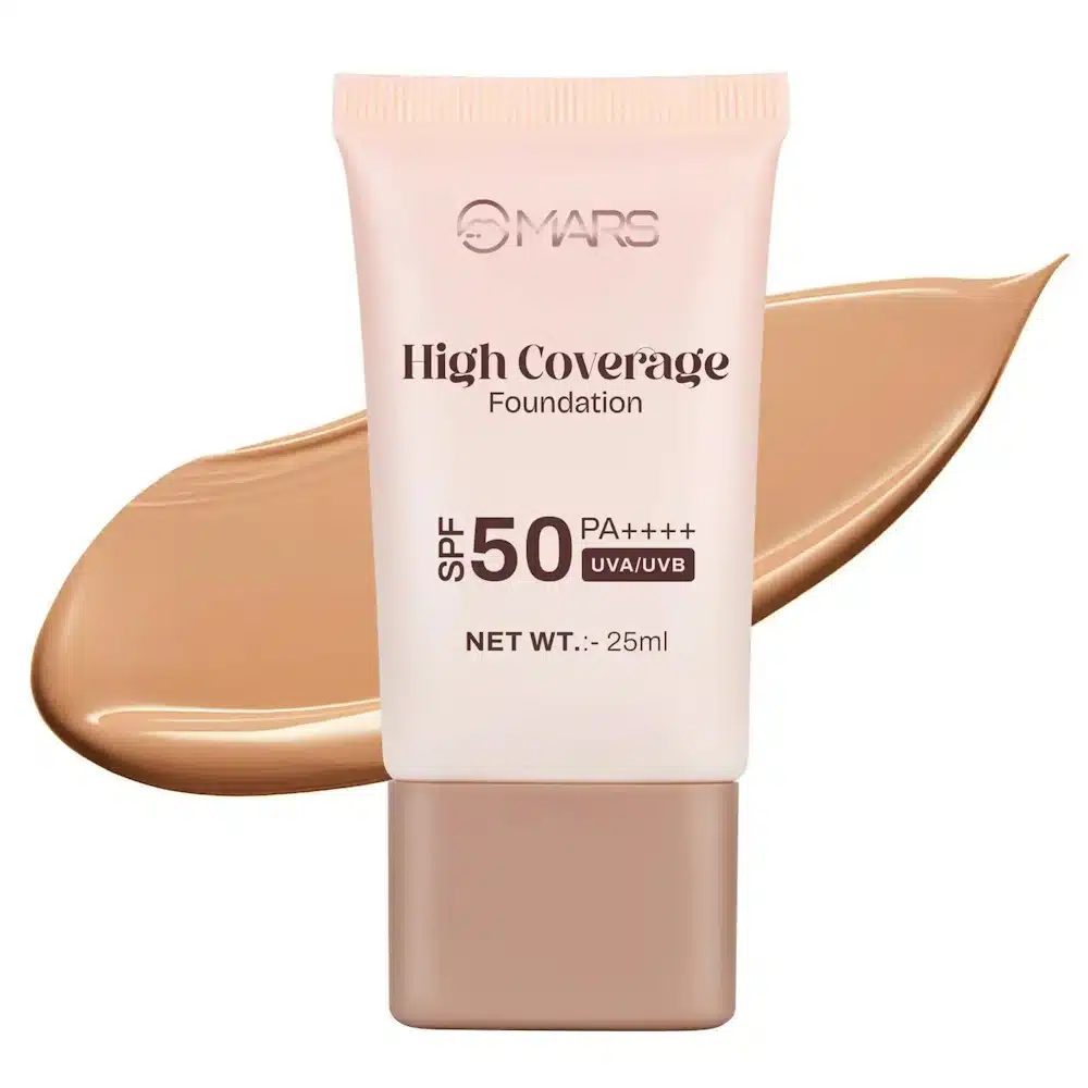MARS High Coverage Foundation Deep Tan 08 SPF 50 PA++++