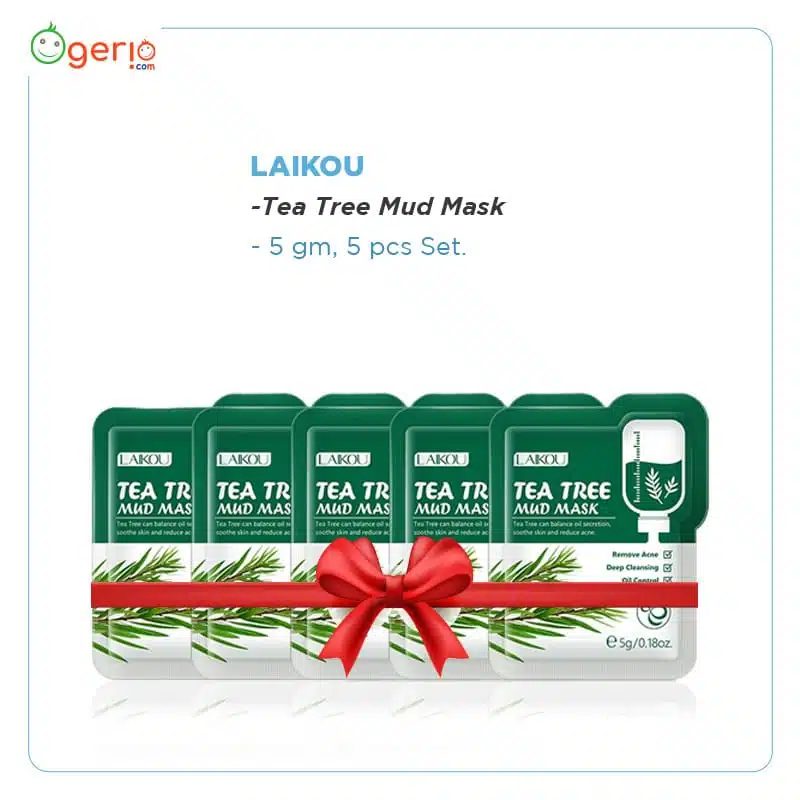 LAIKOU Tea Tree Mud Mask 5gm -5pcs