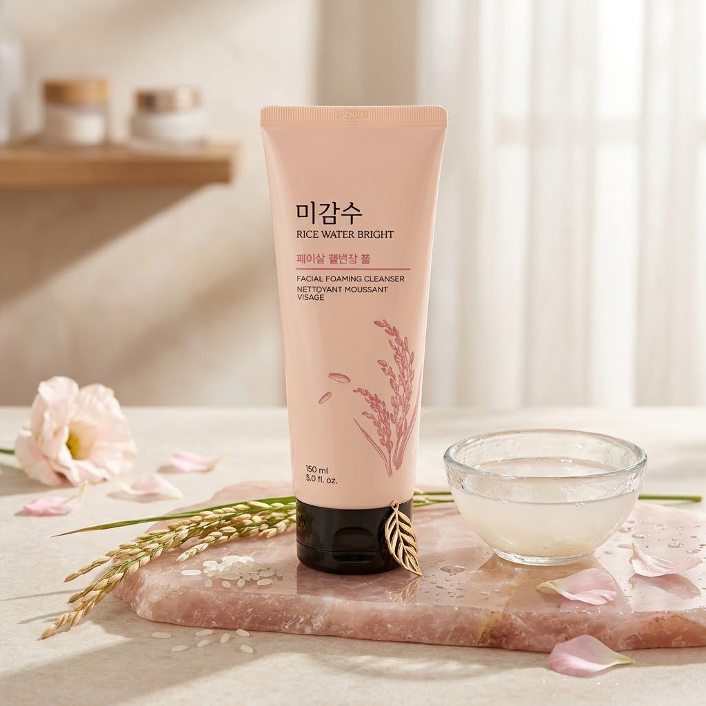 The Face Shop Rice Water Bright Cleansing Foam – 150ml