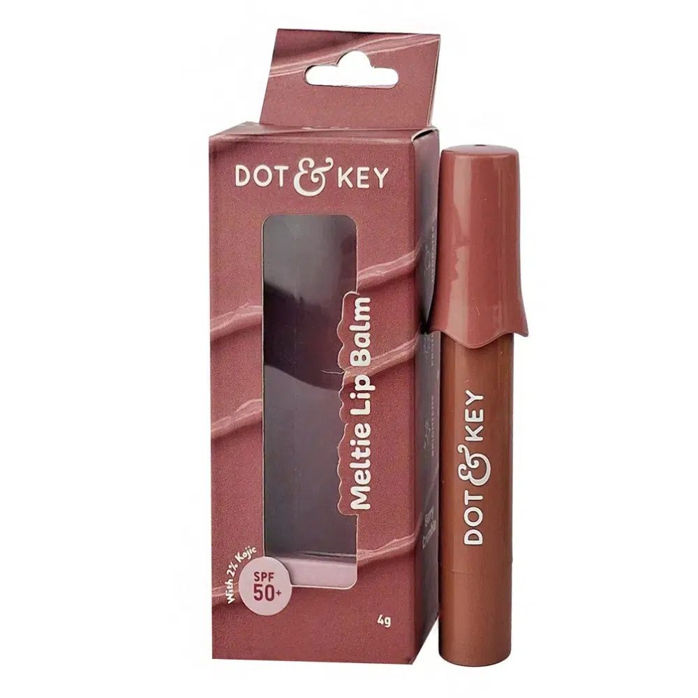 Dot & Key Meltie Lip Balm SPF 50+ – Berry Crumble (With 2% Kojic Acid)