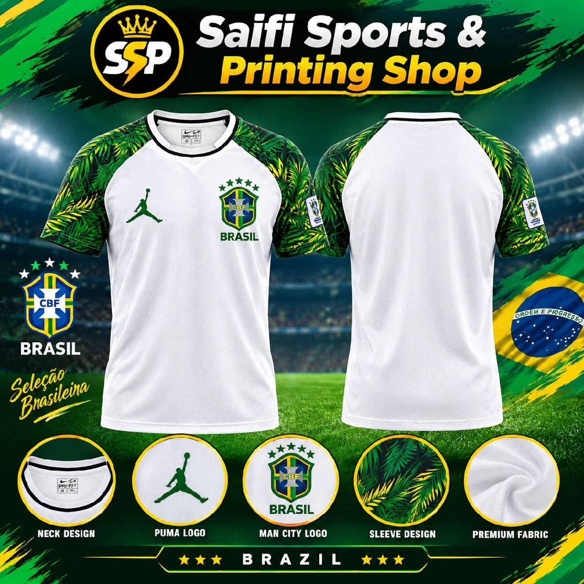 Brazil away edition Jersey