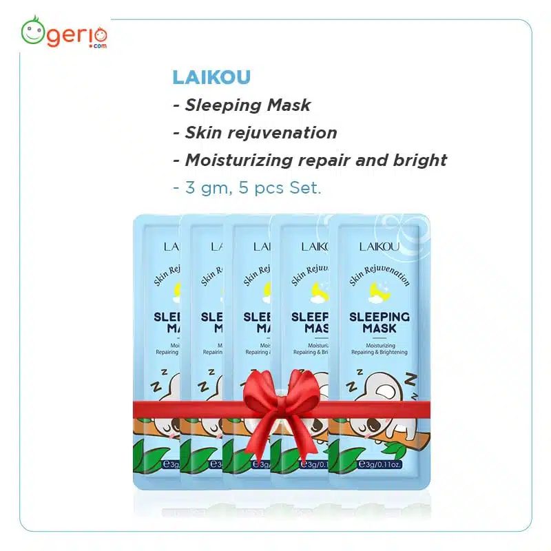 Laikou Skin Rejuvenation Sleeping Mask – 5pcs