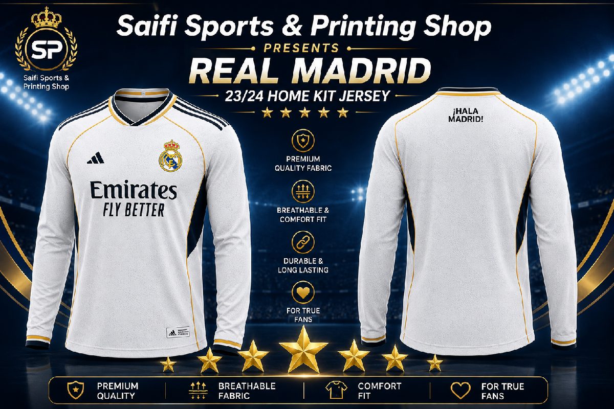 real Madrid home kit Jersey