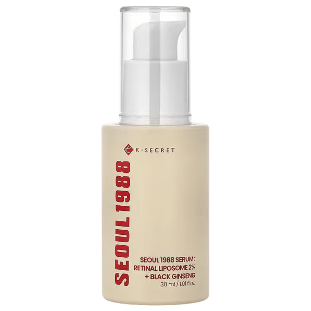 K-Secret Seoul 1988 Serum : Retinal Liposome 2% + Black Ginseng – 30ml
