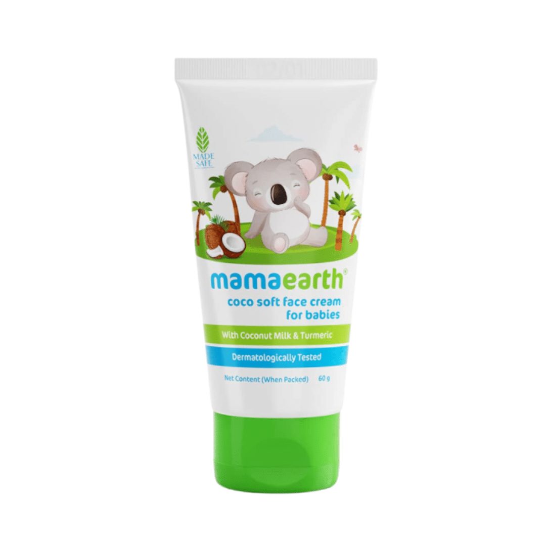Mamaearth Coco Soft Face Cream 60 Gm for baby