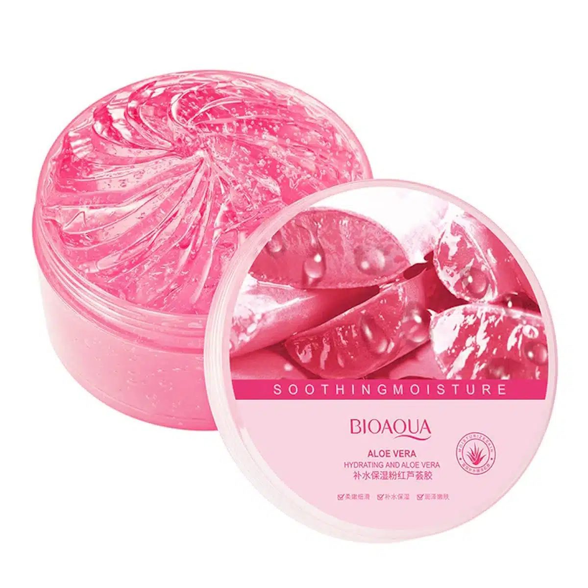Bioaqua Hydrating Pink Aloe Vera Gel – 300g