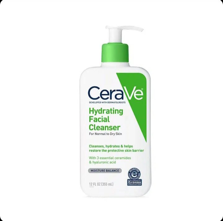 Cerave Hydrating Facial Cleanser for Normal to Dry Skin – 355ml