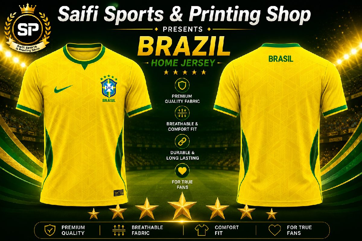 Brazil home jersey