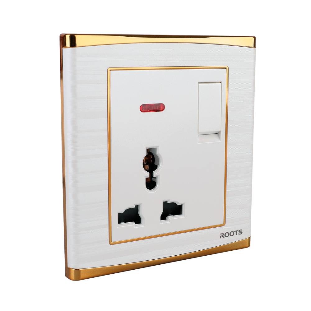 3 Pin Multi-Functional Socket With Switch