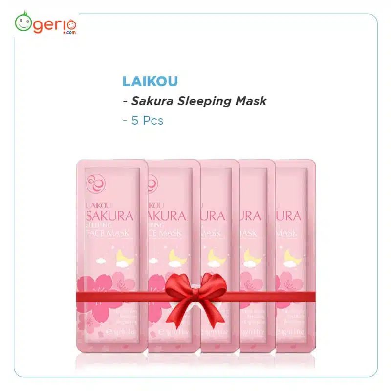 LAIKOU Sakura Sleeping Mask 3gm – 5pcs