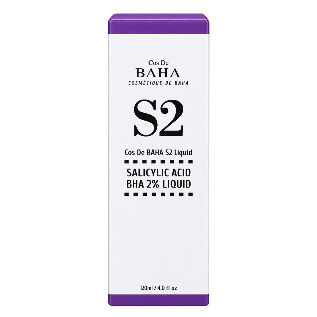 Cos De BAHA S2 Salicylic Acid BHA 2% Exfoliating Toner – 120ml