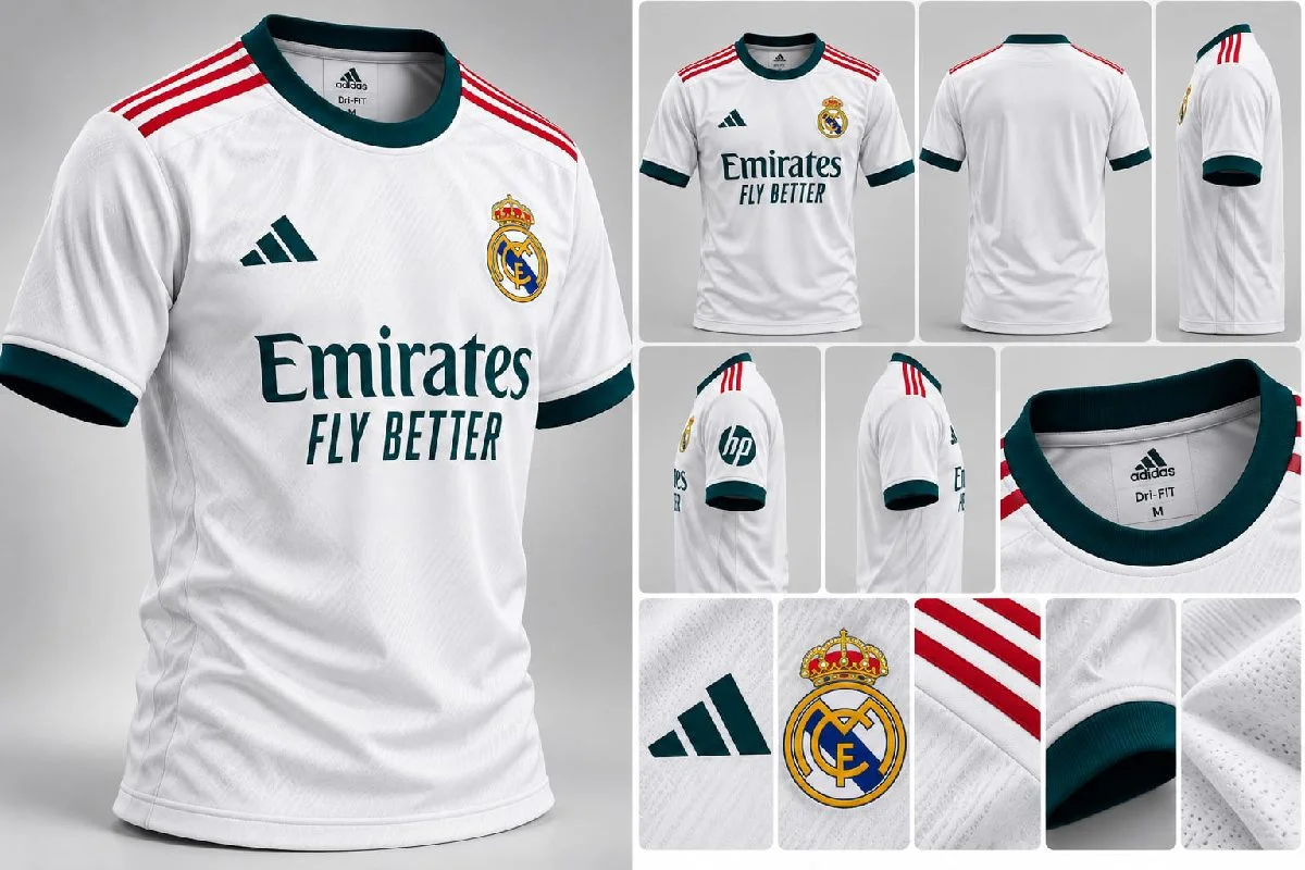 Real Madrid home jersey