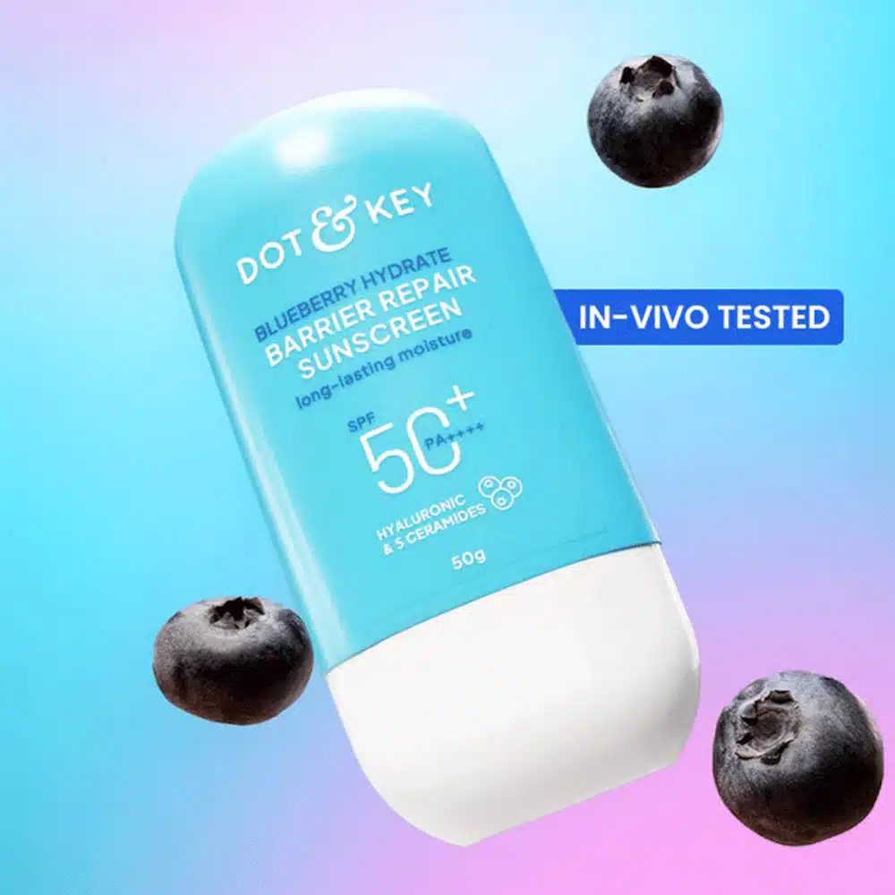DOT & KEY Blueberry Hydrate Barrier Repair Sunscreen Spf 50+ 50g
