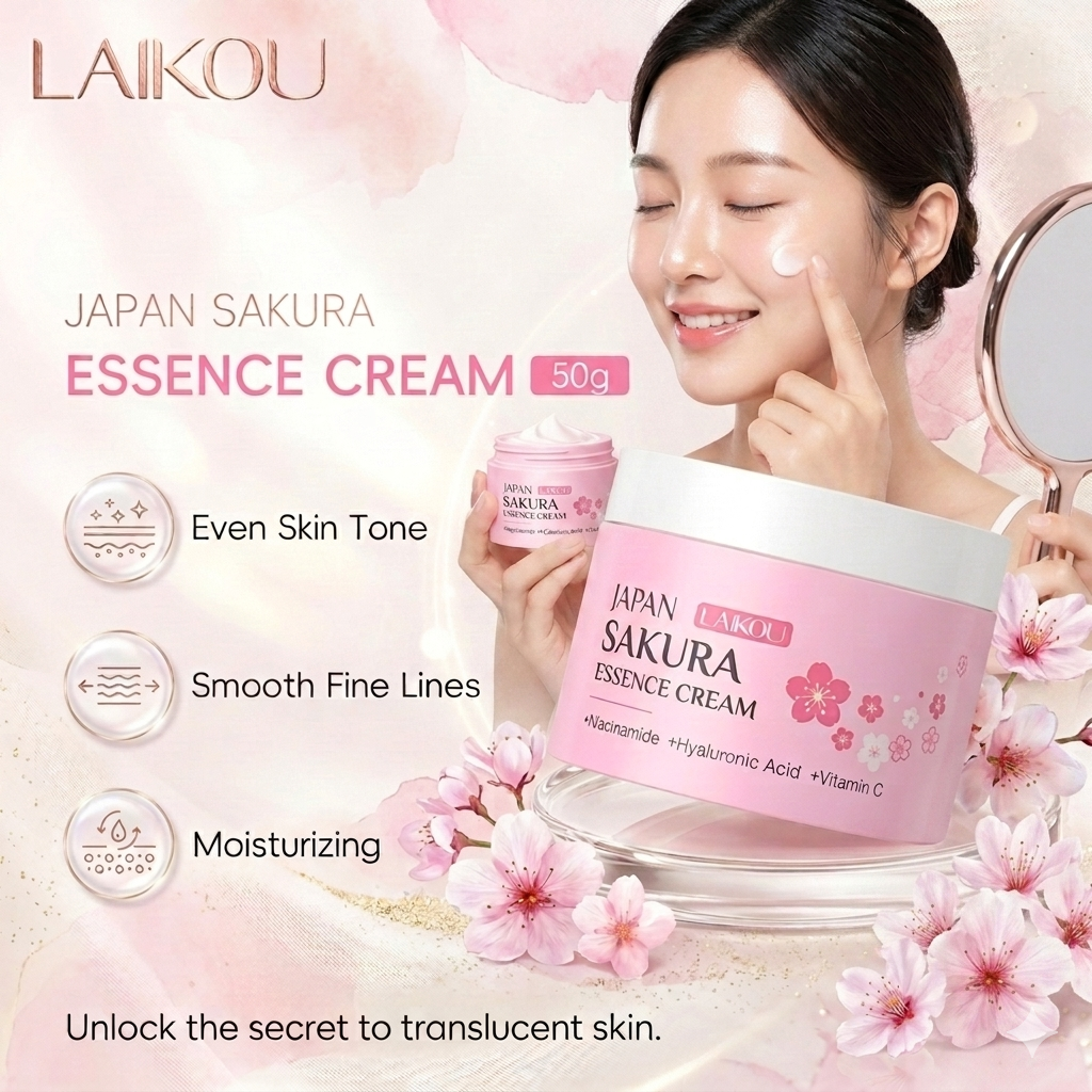 LAIKOU JAPAN SAKURA ESSENCE CREAM 50G
