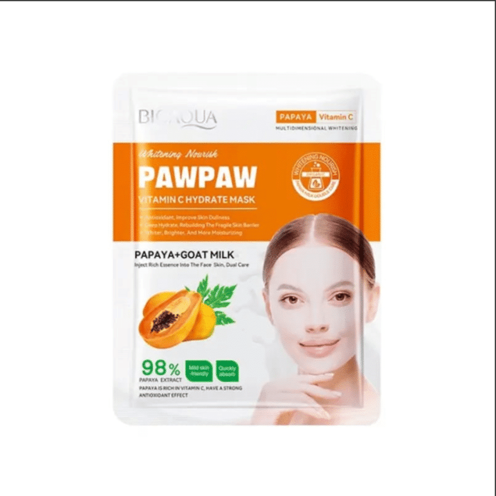 BIOAQUA Paw Paw Vitamin C Papaya Sheet Mask