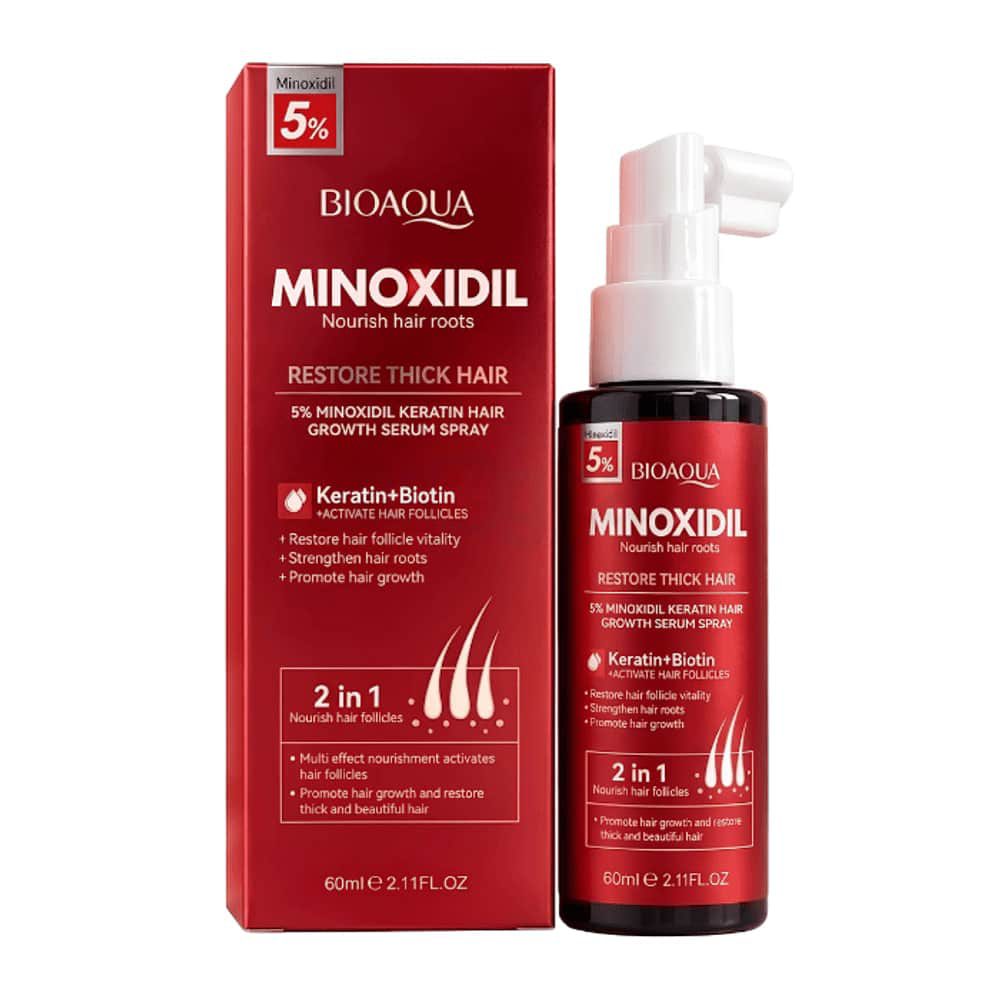 Bioaqua Minoxidil 5% Restore Thick Hair Growth Foam 60ml