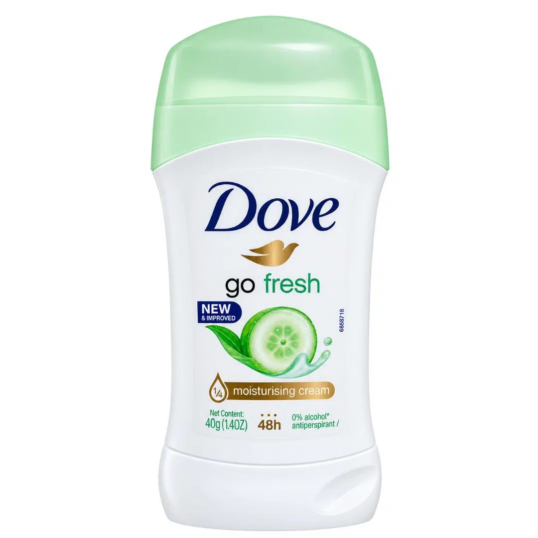 Dove Go Fresh Cucumber & Green Tea Moisturising Cream Antiperspirant Stick – 40g