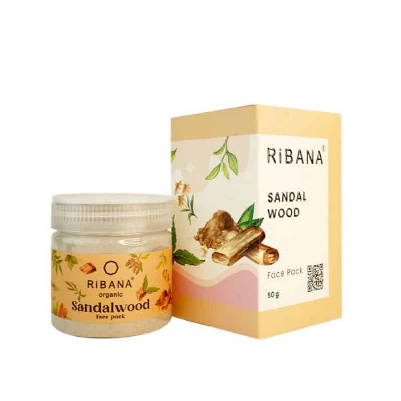 Ribana Sandal Wood Face Pack 50g