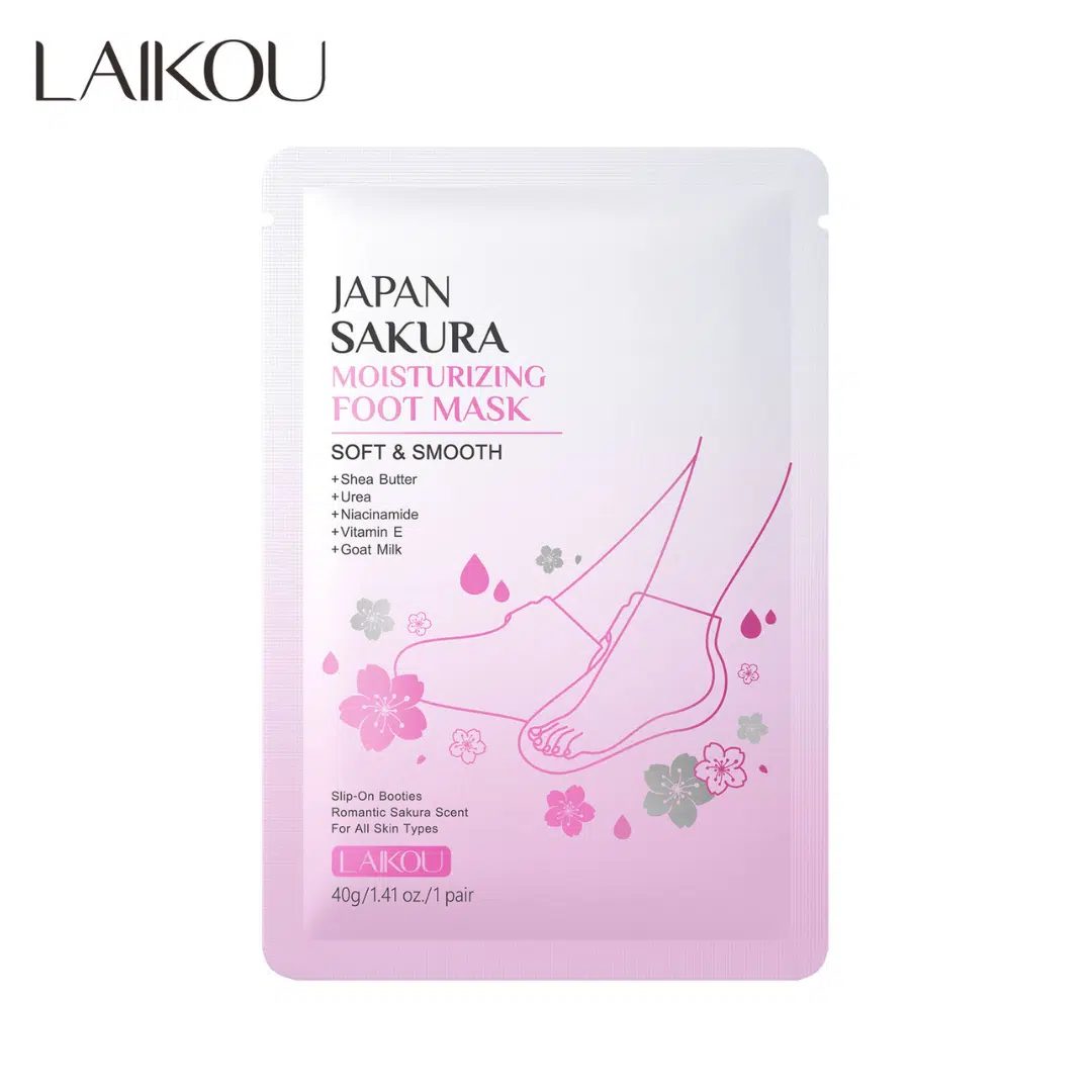Laikou Japan Sakura Moisturizing Foot Mask