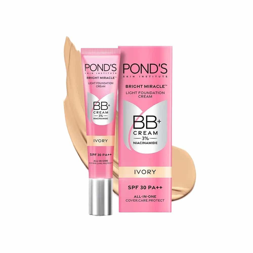 Ponds Bb Cream Ivory SPF 30 PA++ 18GM (India)