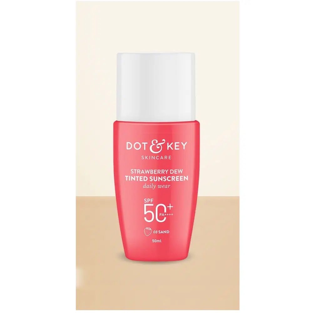 Dot and Key Strawberry Dew Tinted Sunscreen SPF 50+ PA++++ – 03 Sand