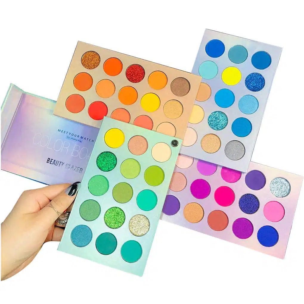 Beauty Glazed 4 In 1 Color Board Palette | 60 Color Eyeshadow