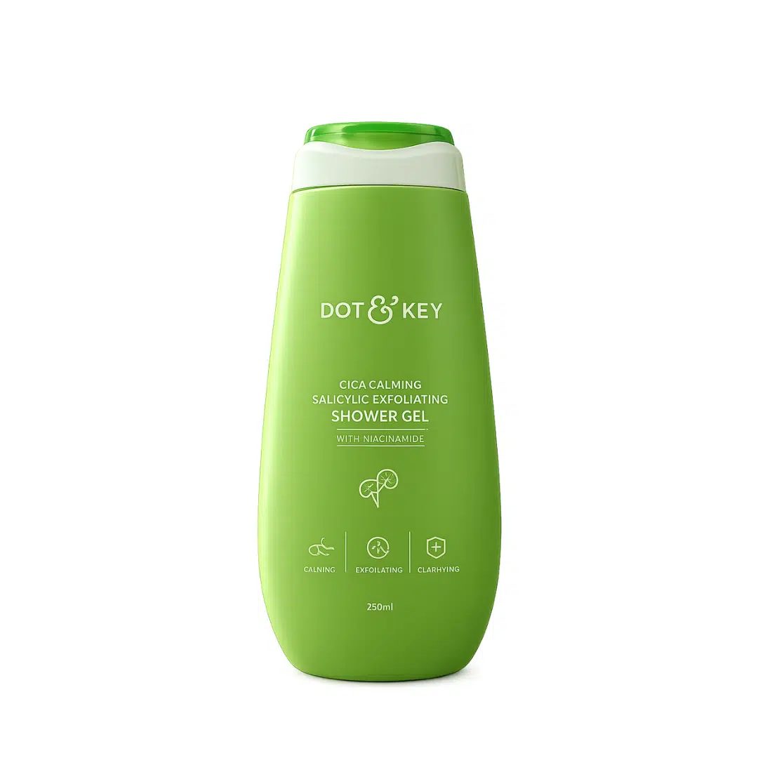 Dot and Key Cica Calming Salicylic Acid Exfoliating Shower Gel 250ml