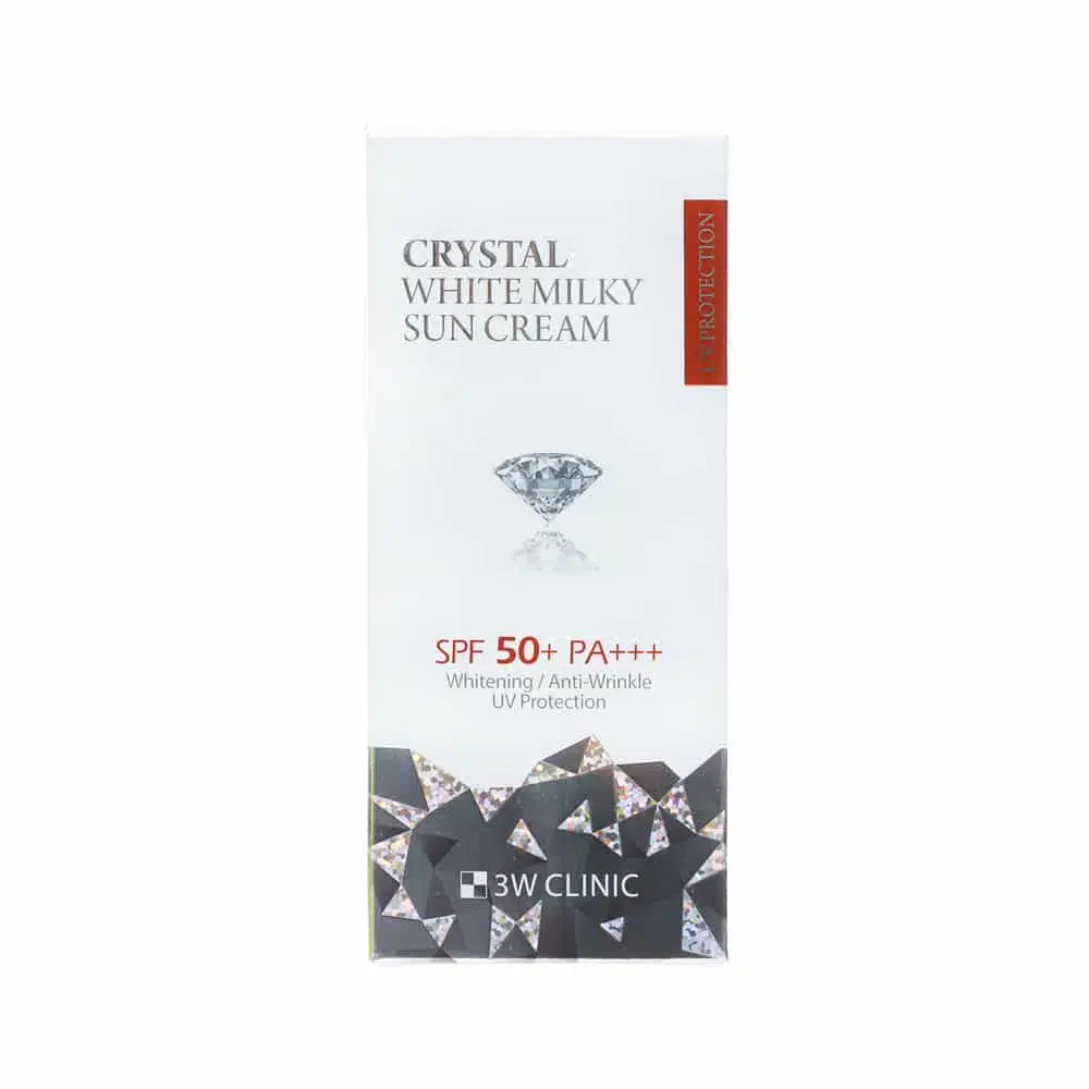 3W Clinic Crystal White Milky Sun Cream SPF 50+ PA+++