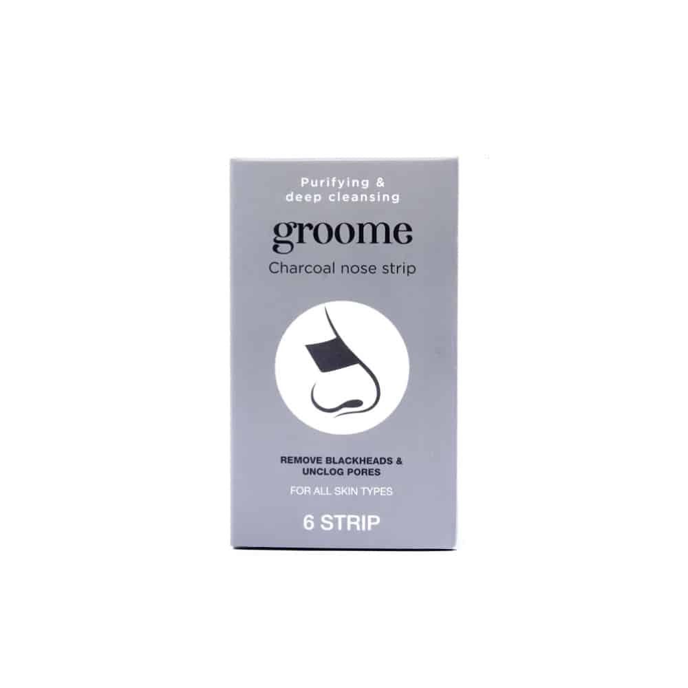 Groome Charcoal Nose Strip – 6pcs Set