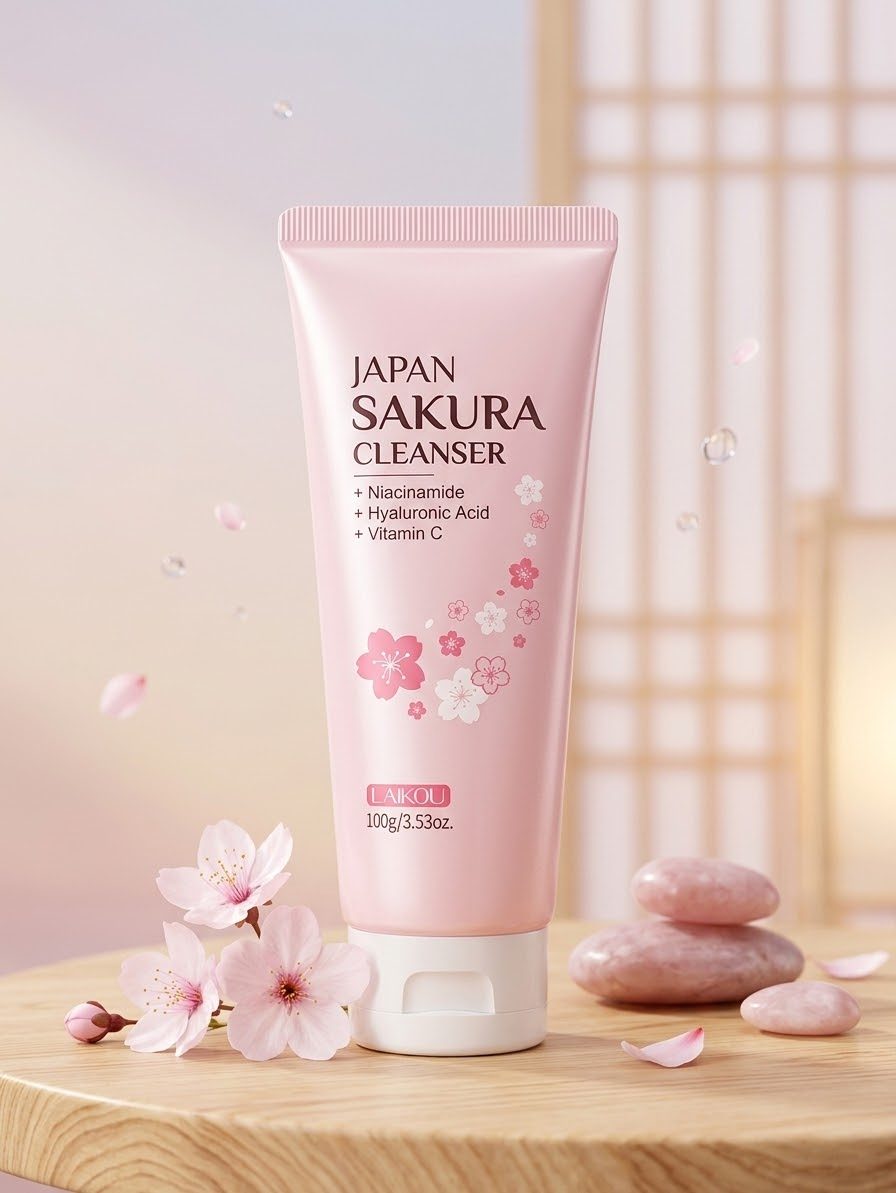 laikou japan sukura cleanser 100ml