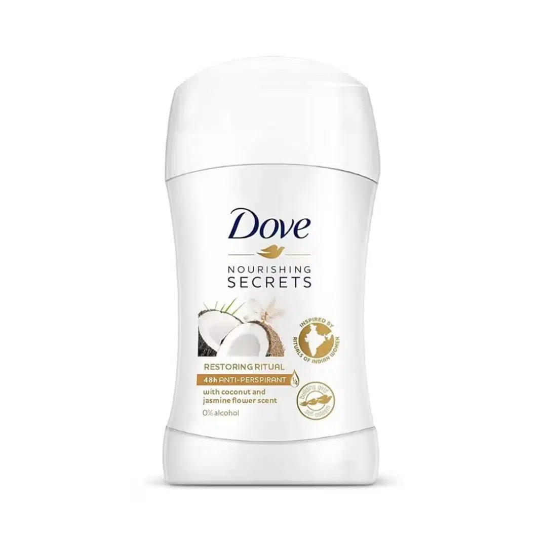 Dove Nourishing Secrets Restoring Ritual Coconut & Jasmine Antiperspirant Stick 40g
