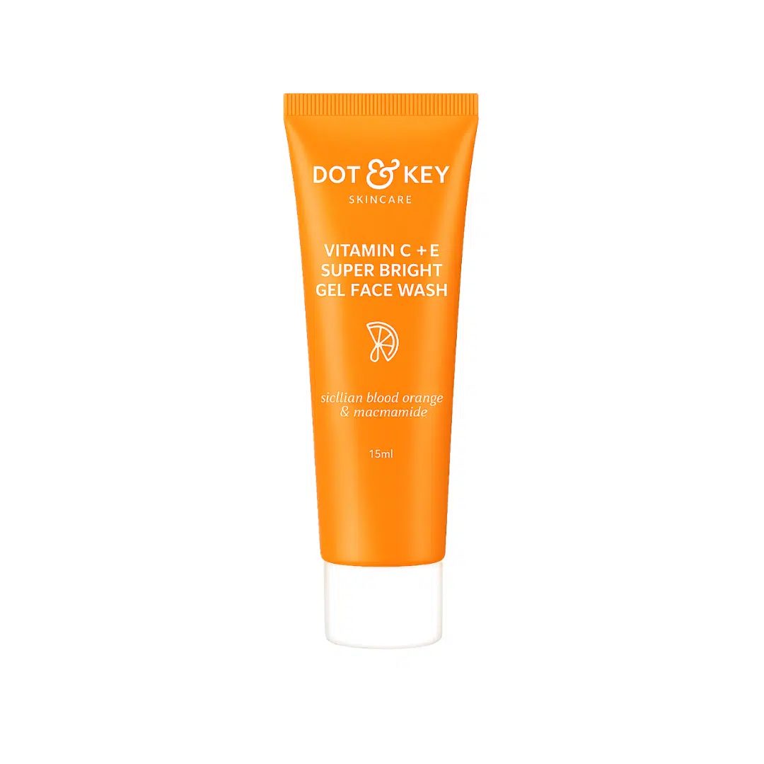 Dot & Key Vitamin C + E Super Bright Gel Face Wash 15ml