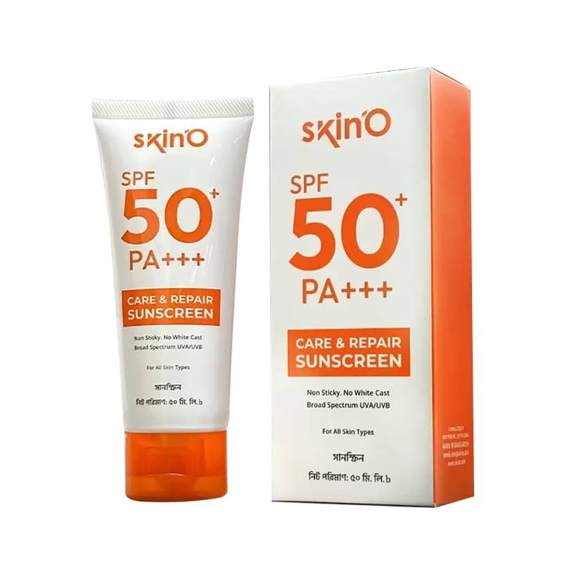 skinO Care and Repair Sunscreen with SPF 50+ PA +++