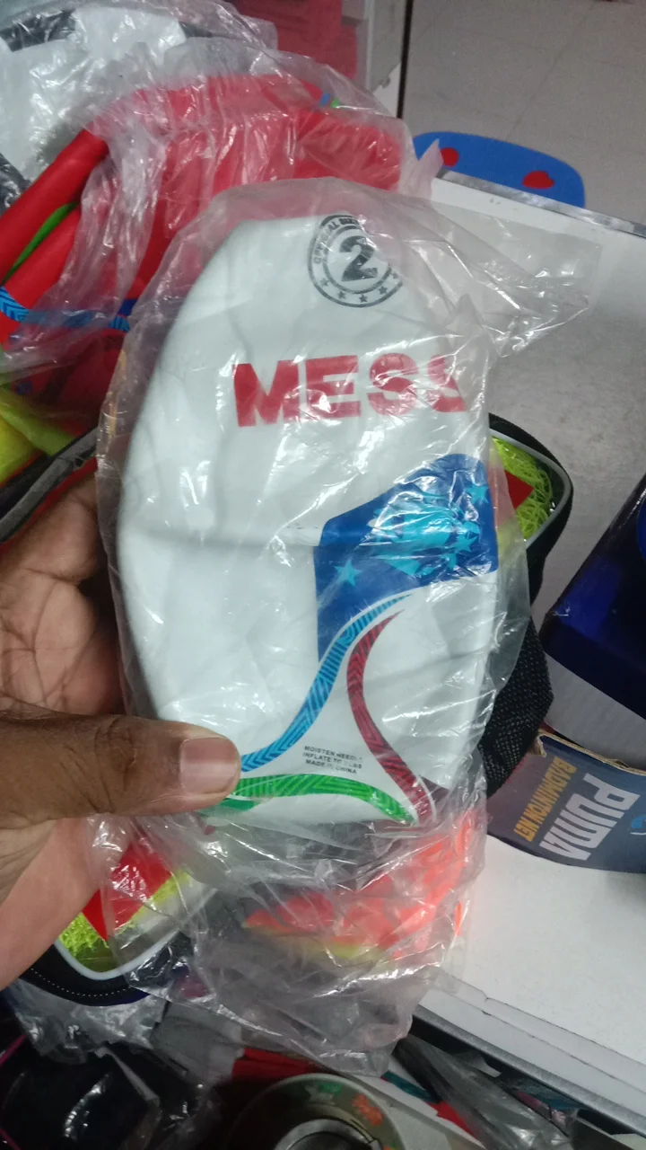 2 No  Rubber football