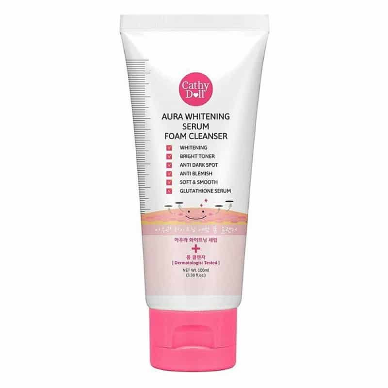 Cathy Doll Aura Whitening Serum Foam Cleanser – 100ml
