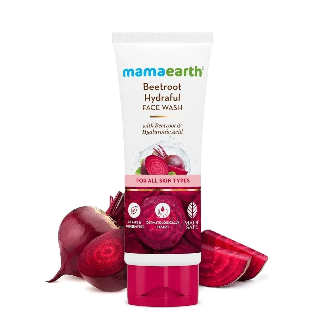 Mamaearth Beetroot Gentle Face Wash 100ml