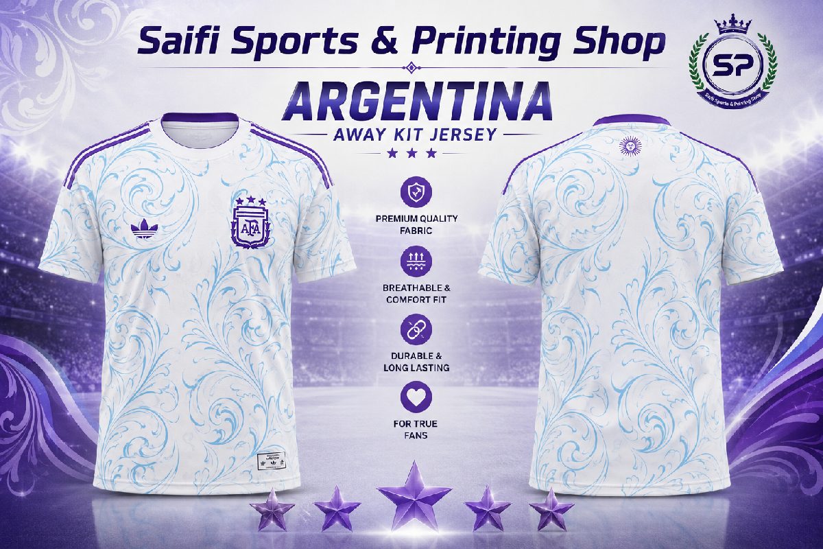 Argentina away kit Jersey