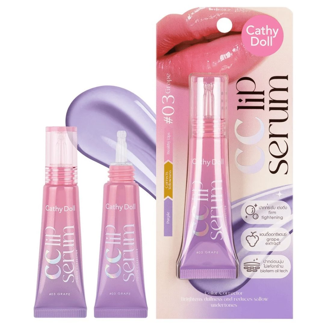 Cathy Doll CC Lip Serum Color Corrector – 03 Grape