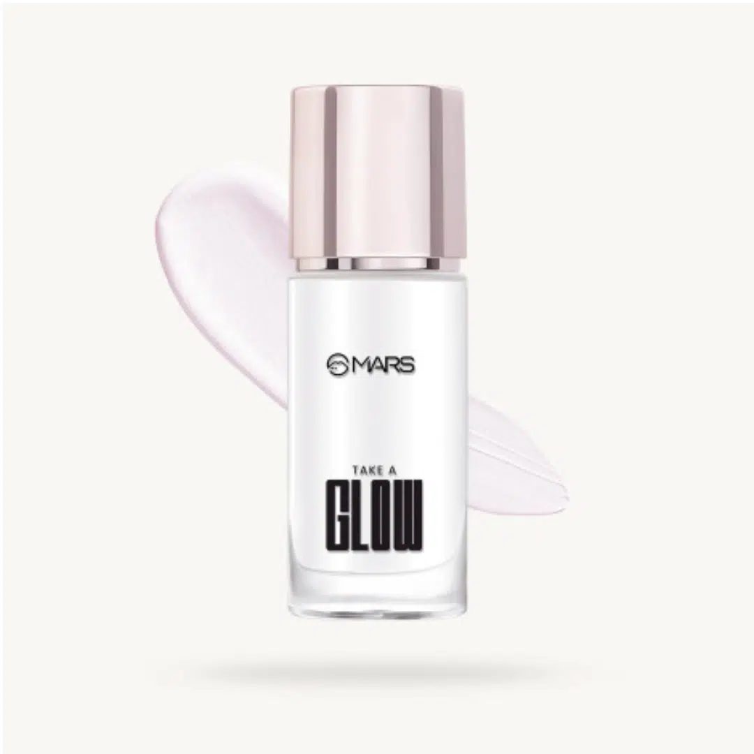 Mars Take A Glow Illuminating Primer & Strobe Cream 30gm – 01 Moon Glow