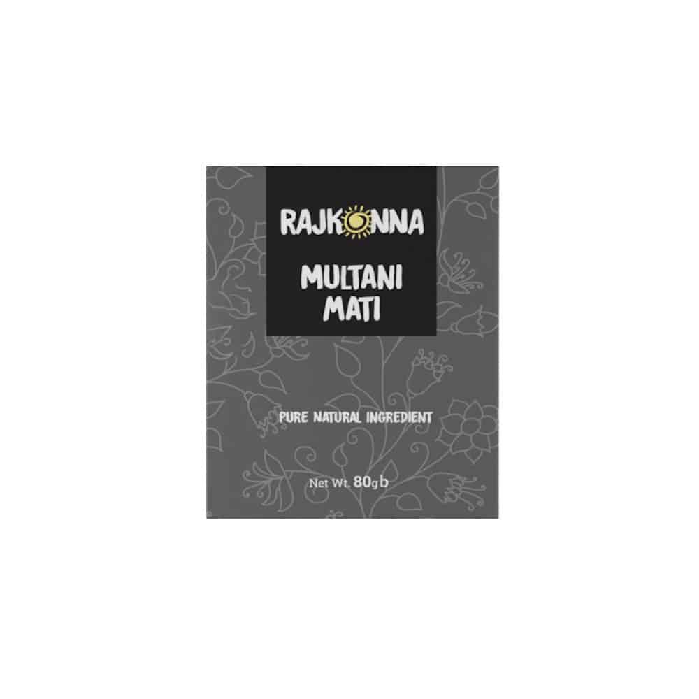 Rajkonna Multani Mati Powder – 80gmKina-85 sele-115 mrp-130..wholesale -95