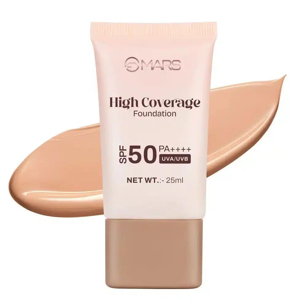 MARS High Coverage Foundation Honey Tan 06 SPF 50 PA++++ 25ml
