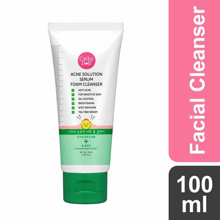Cathy Doll Acne Solution Serum Foam Cleanser – 100ml