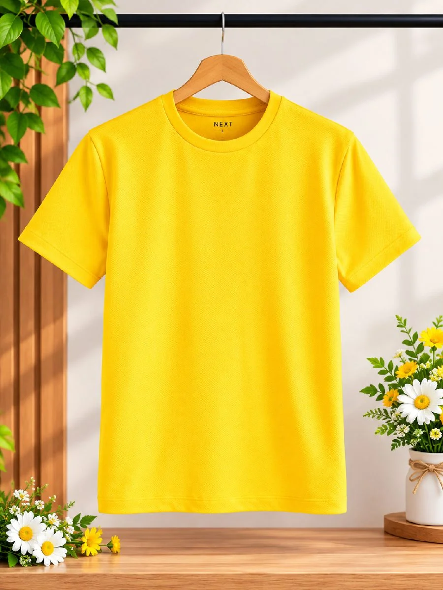 gol gala yellow colour t-shirt